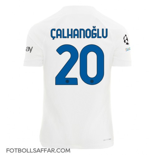 Inter Milan Hakan Calhanoglu #20 Bortatröja 2023-24 Kortärmad